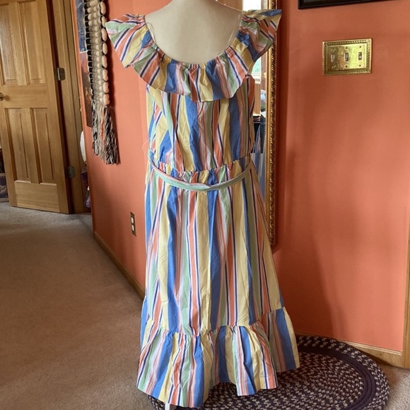 Draper James Multicolor Ruffled Dress - Picture 5 of 9